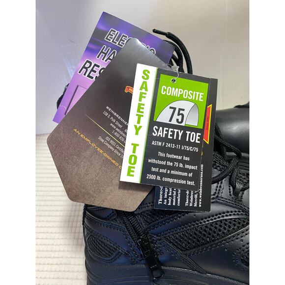 Thorogood The Deuce Waterproof Composite Toe Side Zip Tactical Boots Size 7 Mens main image 4